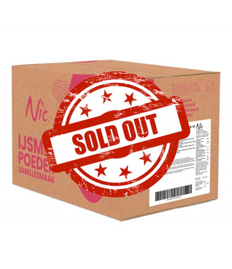 XX NIC Forall 100% Plantaardige IJsmix Poeder 14x1 kg