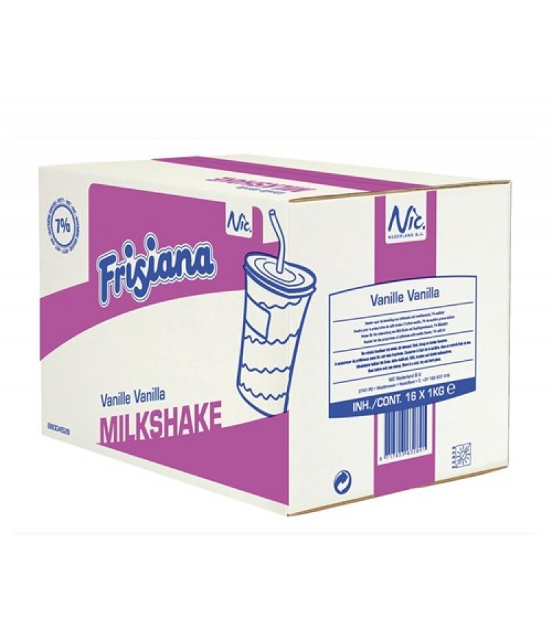 NIC Frisiana Z1 Milkshakepoeder 7% MV 16x1 Kilo