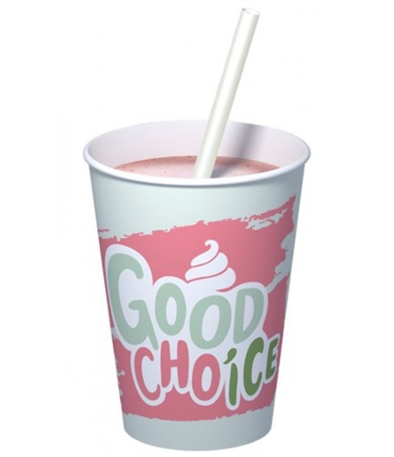 NIC Good Choice Milkshake/IJsbeker Medium(16) 400ml 50 St