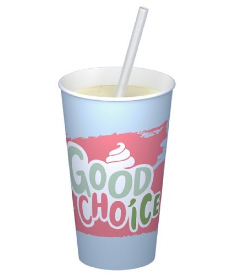 NIC Good Choice Milkshake/IJsbeker Large(22) 500ml 50 Stuks