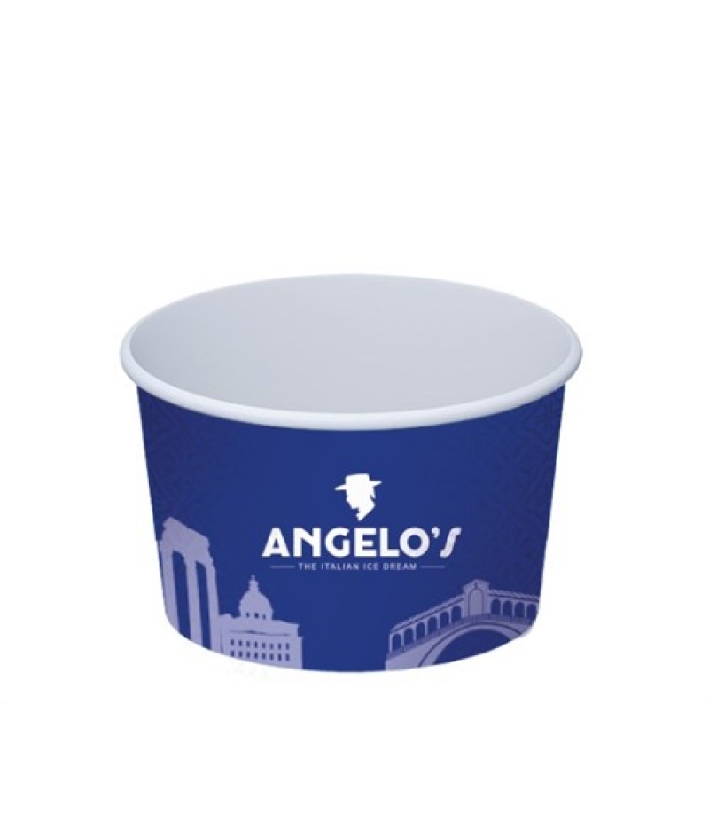 NIC Angelo`s Sundaebeker Small 120 ml Donkerblauw 50 St SUP
