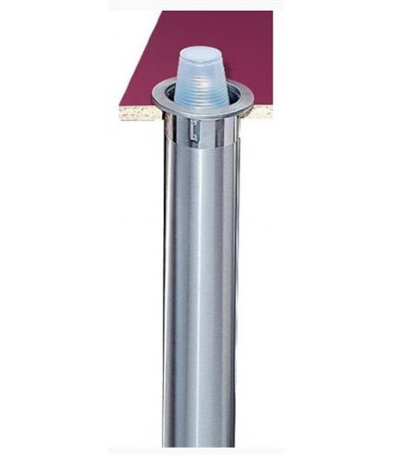 Bekerdispenser Inbouw Horizontaal Ø56-81mm RVS San Jamar