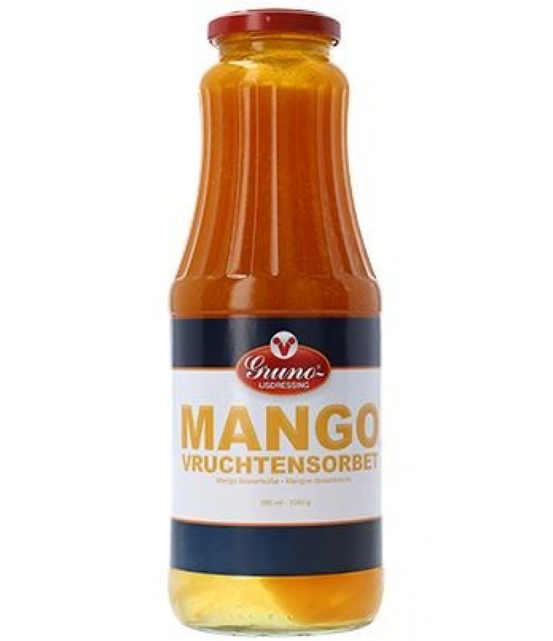 Gruno Sorbetsaus Mango 1 Liter