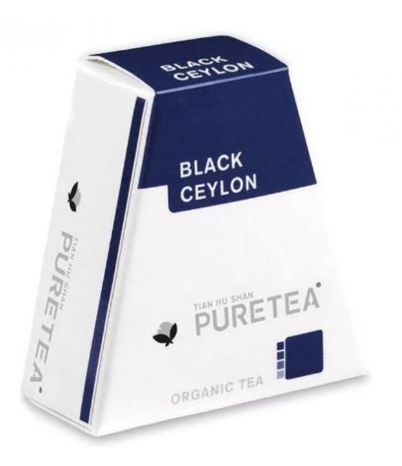 Puretea Black Ceylon White Line 18 Stuks