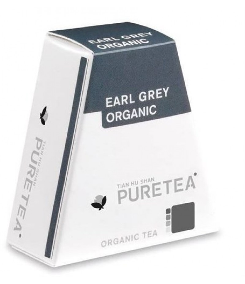 Puretea Earl Grey Organic White Line 18 Stuks