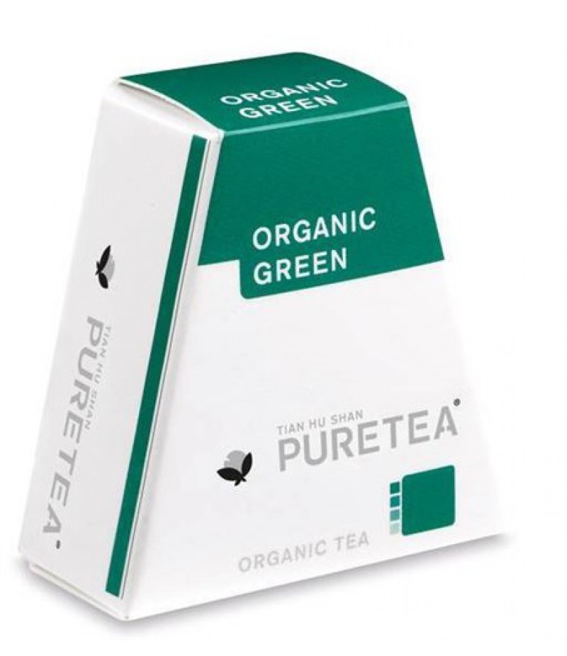 Puretea Organic Green White Line 18 Stuks