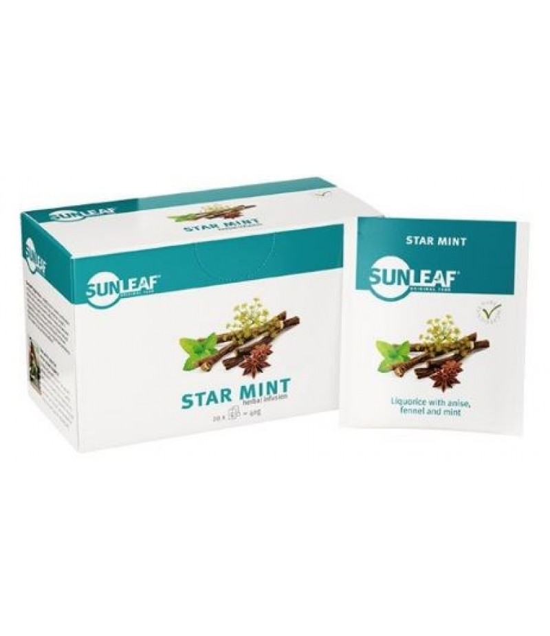 Sunleaf Tea Herbal/Star Mint 20x2 gram