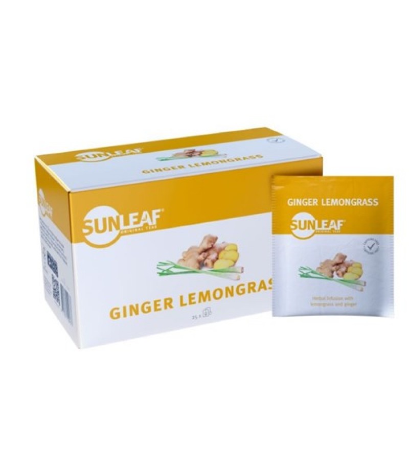 Sunleaf Tea Ginger Lemongrass 25x1.5 gram
