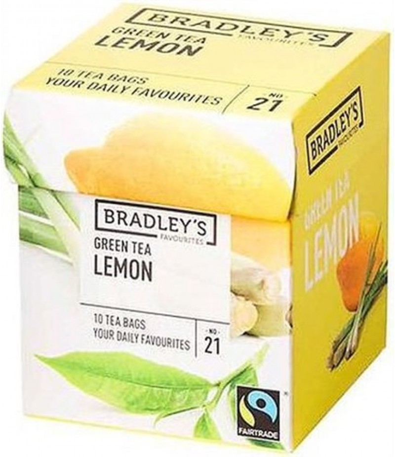 Bradley's Favourites Fairtrade nr:21 Green Lemon 10x1.75 gr