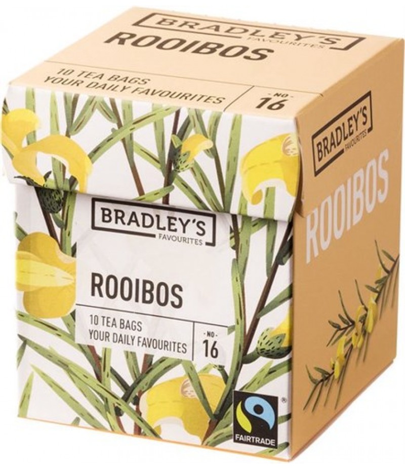 XXBradley's Favourites Fairtrade nr:16 Rooibos 10x1,5 gram