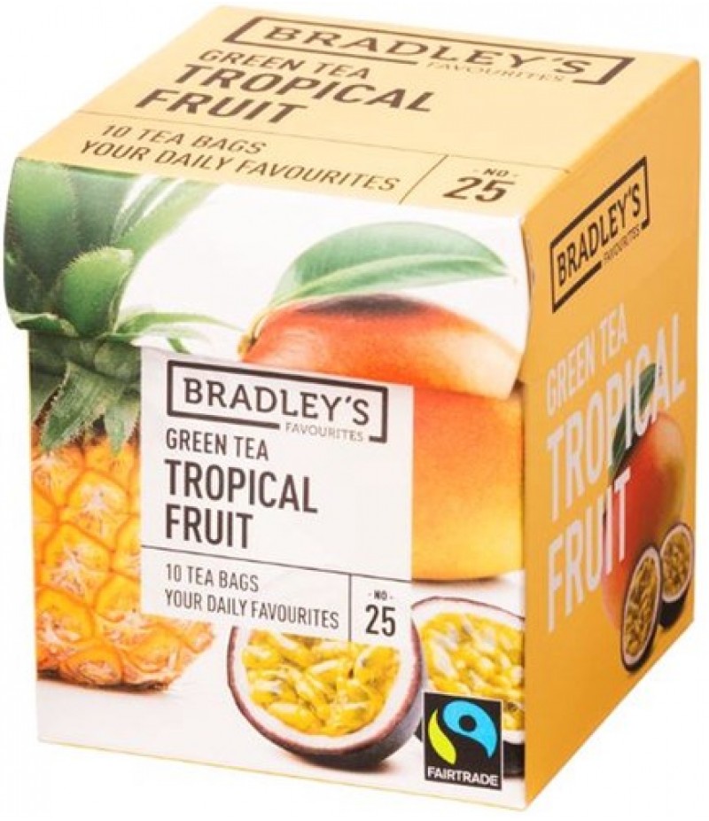 Bradley's Favourites Fairtrade nr:25 Green Tropica10x1.75 gr