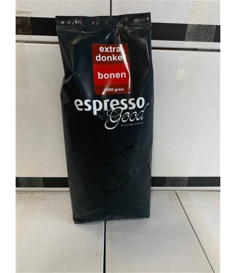 Espresso Good EXTRA Donker Bonen 1 Kilo