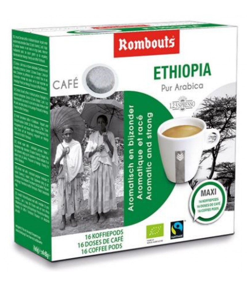 Koffiepods Ethiopia12 Stuks Rombouts