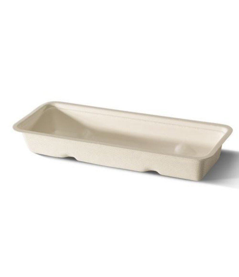 Snackbakje E16B Breed Eco Suikerriet 400 Stuks