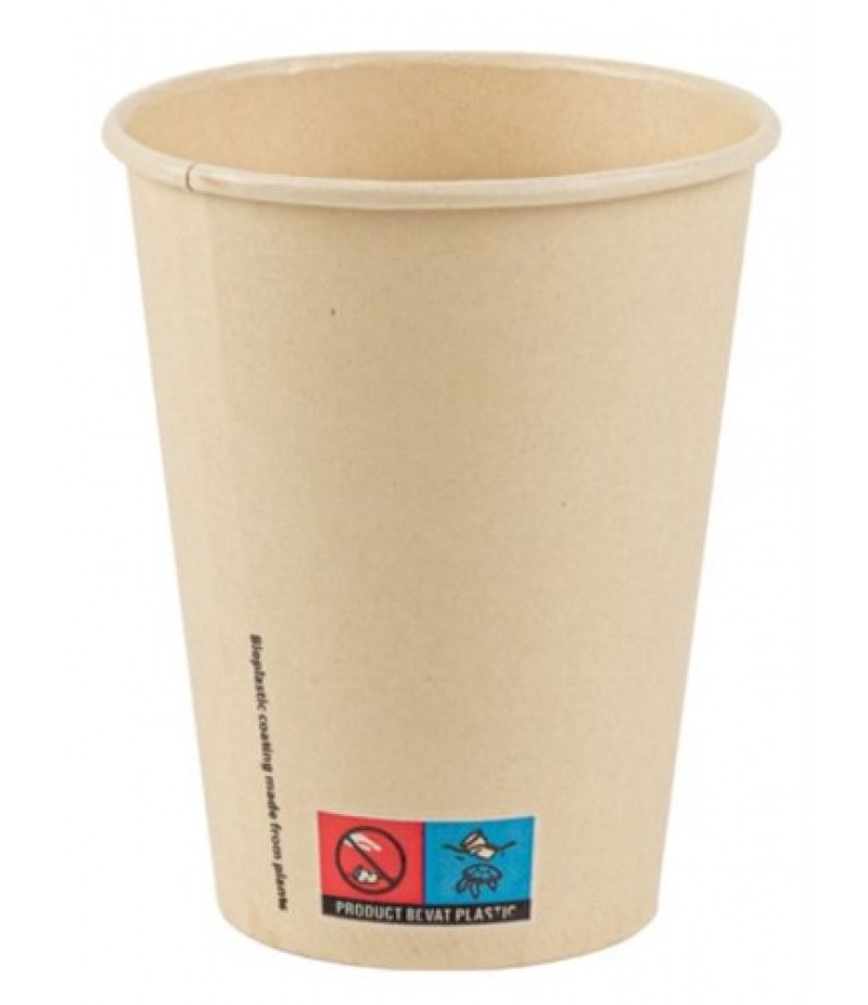 Milkshakebeker Bamboe Karton/PLA 12oz/360ml 20x50 St ECO