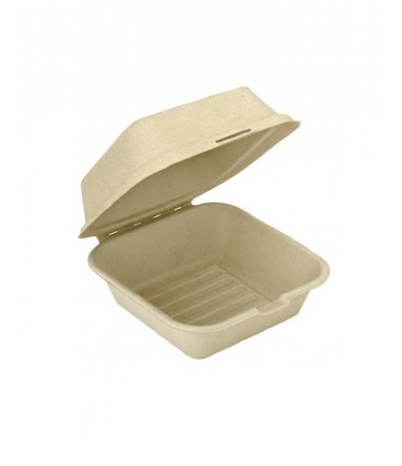 Hamburgerbak Suikerriet150x150x75mm 450ml 500 st. 819620