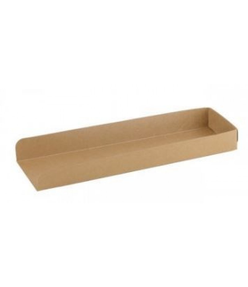 Panini Tray Kraft/PLA 280x80x30mm 500 Stuks FSC® 846320