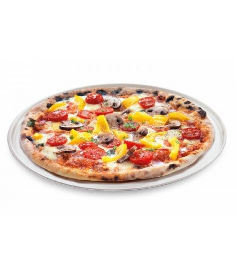 Bord Suikerriet Wit Pizza 32,5cm 50 Stuks 42332
