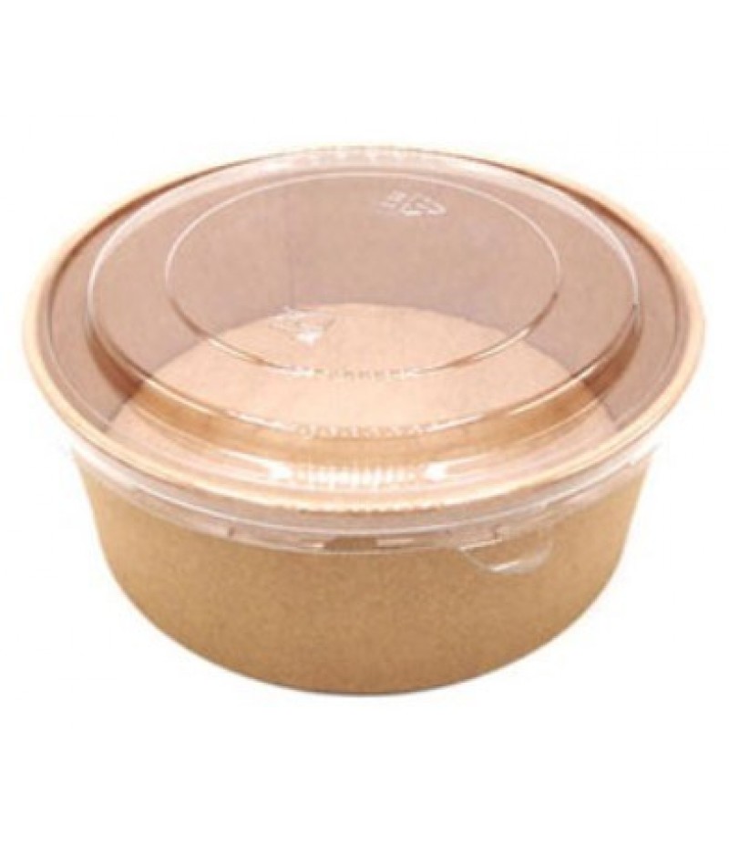 Foodcontainer Deksel PET TBV 1300ml/Ø18,5cm 300 Stuks