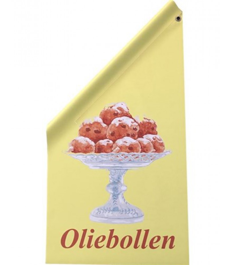 Kioskvlag Oliebol 50x50x100cm