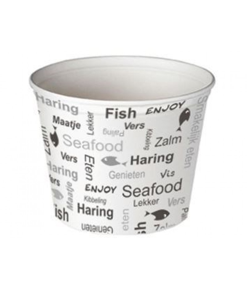 Foodbucket Papier DFM-85 Enjoy Fish 300 Stuks