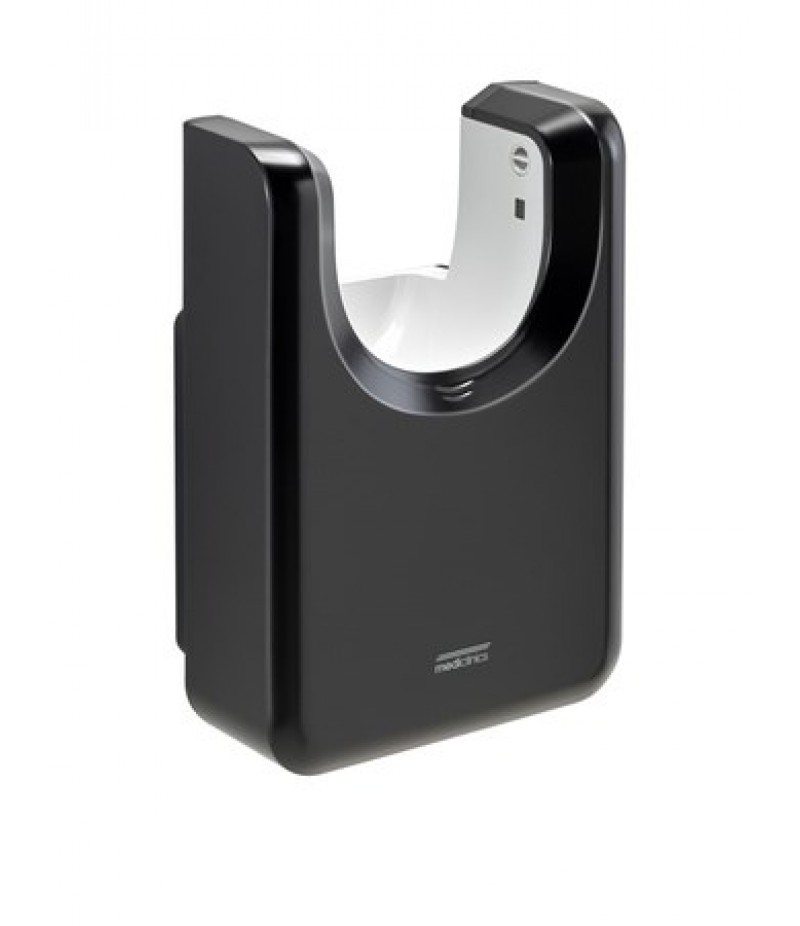 Handendroger U-Flow kunststof zwart M23AB