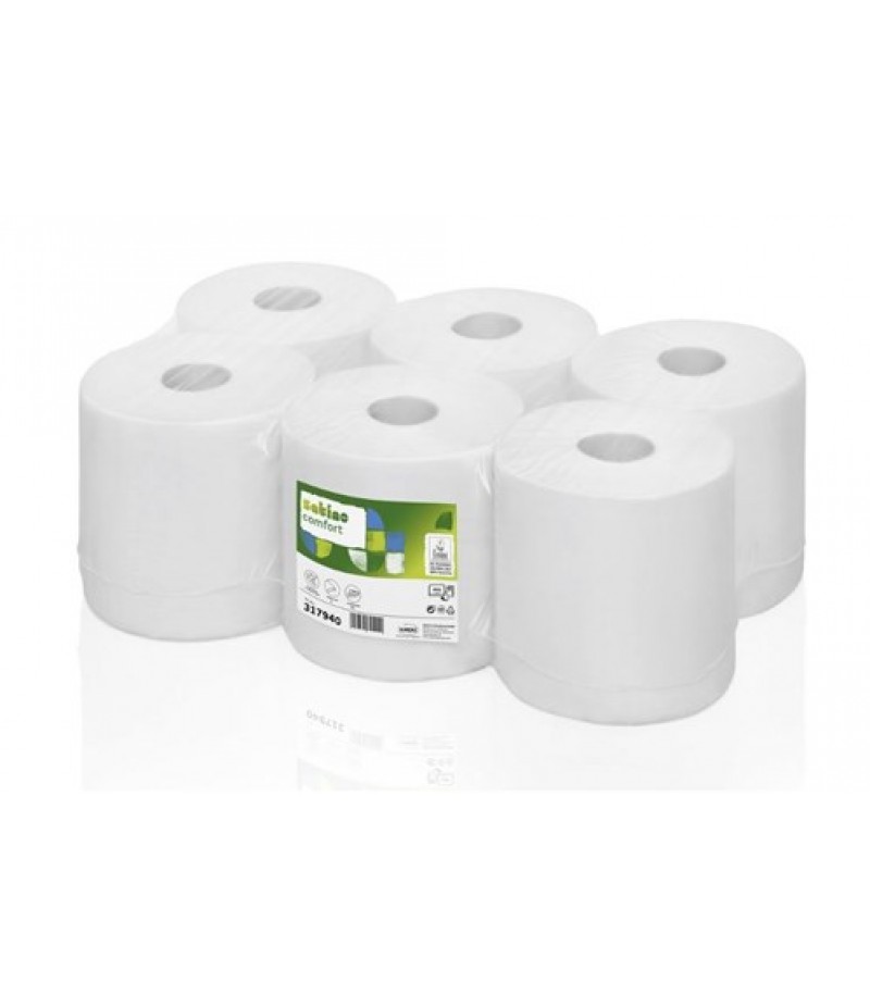 Handdoekrol Comfort Tissue PT1 6 Rol 2Lgs 317940 Satino Wepa