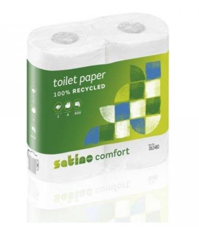 Toiletpapier Satino Comfort 2-Lgs 400 Vel 40 Rollen 062480