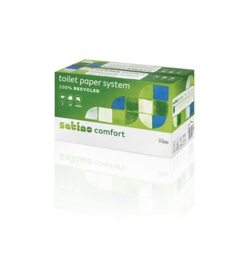 Satino Systeemrol Comfort M/Dop 2-Lgs 24x 317961