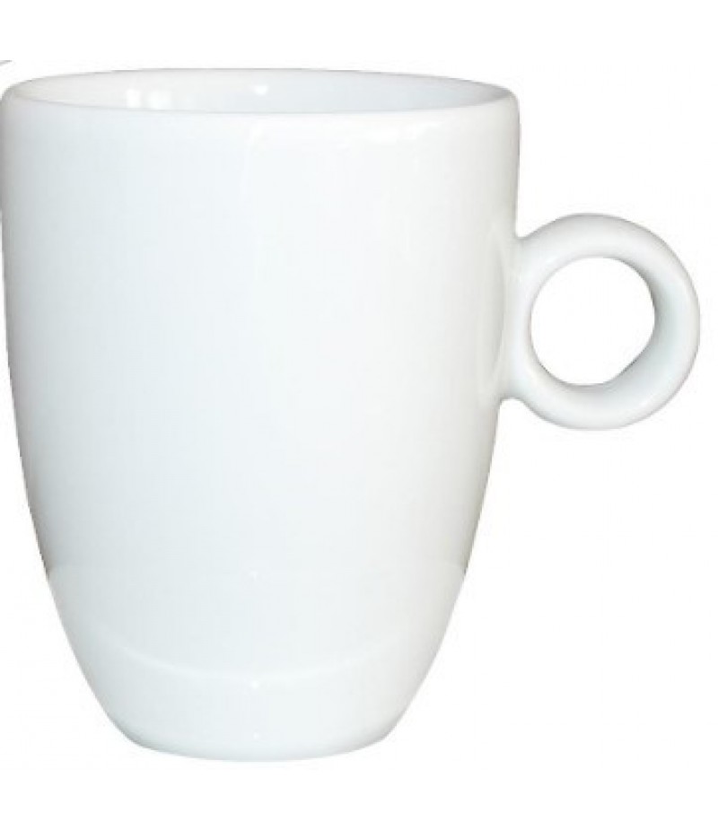 Espresso Good Cappuccino Kop Hoog 25cl Wit Opdruk Grijs