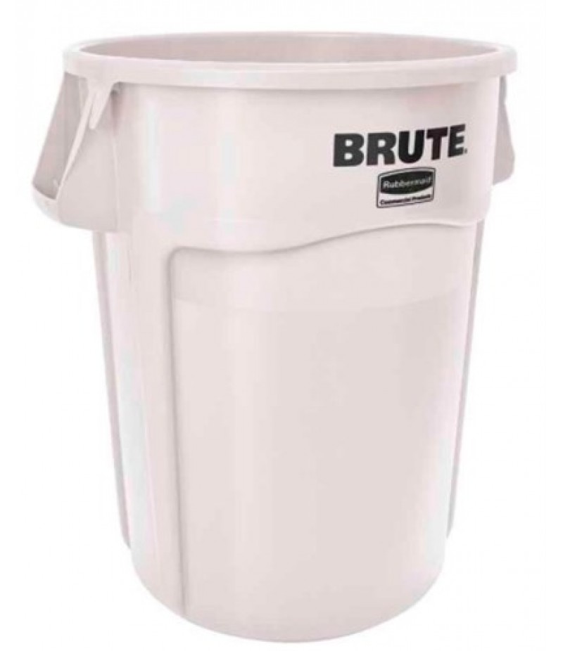 Container Brute Utility Rond 166,5 Liter Wit Rubbermaid