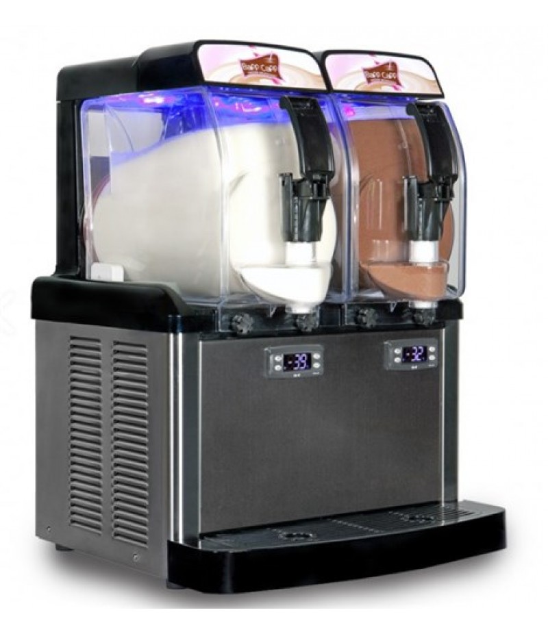 Frozen Milkshake-Machine SP Ultra 2x5 Liter Zwart