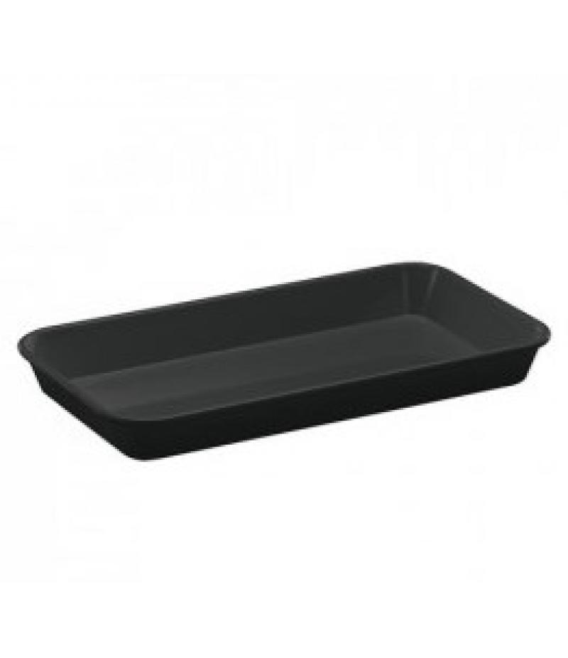 Vleesbak Zwart 4(H)x29x16cm Melamine Waca