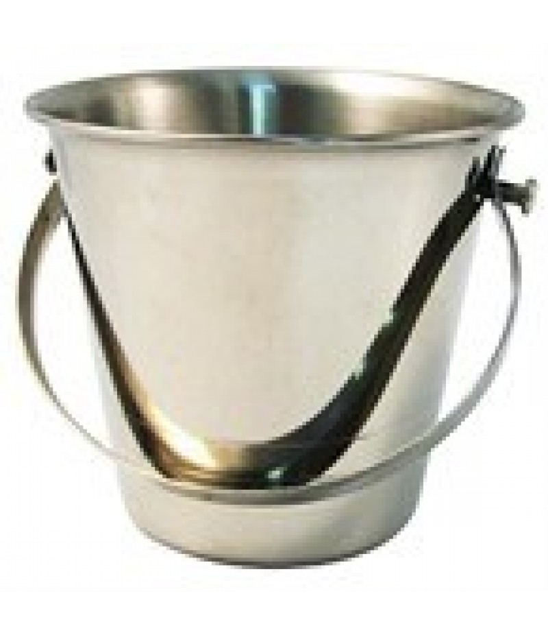Frites Emmer Met Handvat 10,5cm 0,5 Liter RVS Olympia