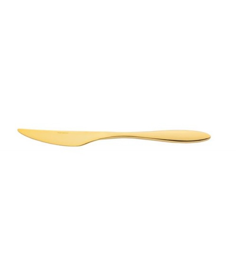 Gioia Gold Tafelmes 22,7cm 18/10 12 Stuks