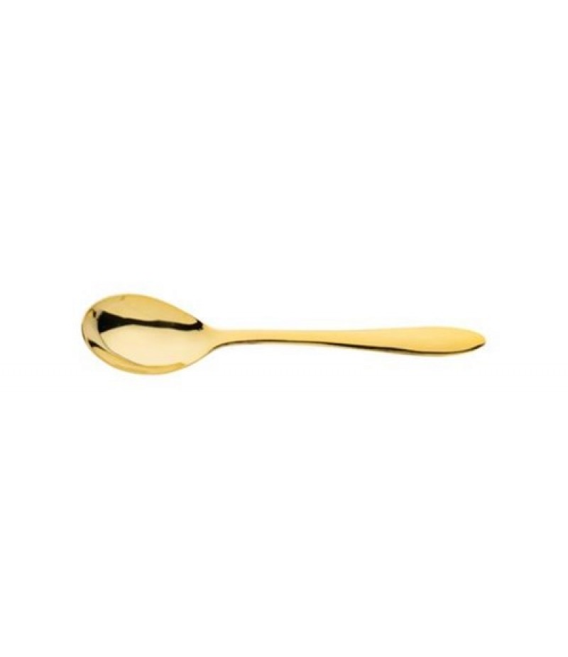 Gioia Gold Koffie/Theelepel 13,2cm 18/10 12 Stuks