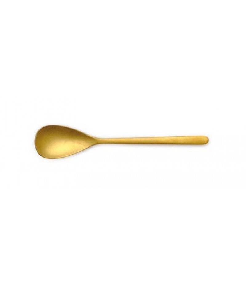 Canada vintage gold 18/0 koffie/mokka lepel 11,5 cm 12 Stuks