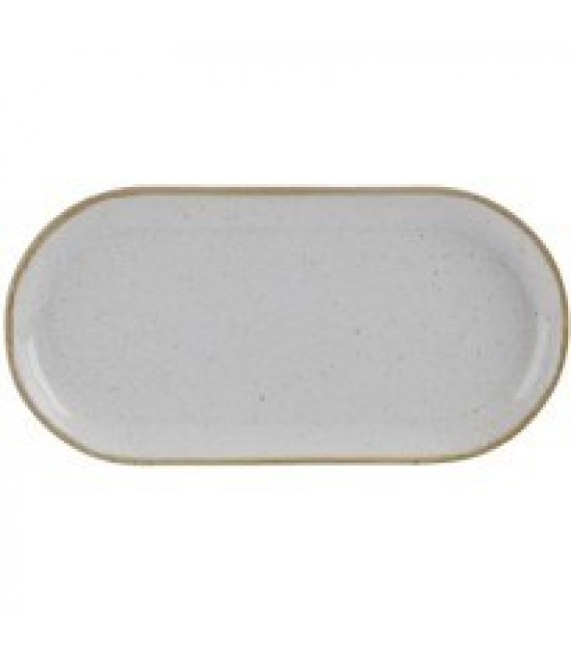 Stone Smal Ovaal Bord 30cm
