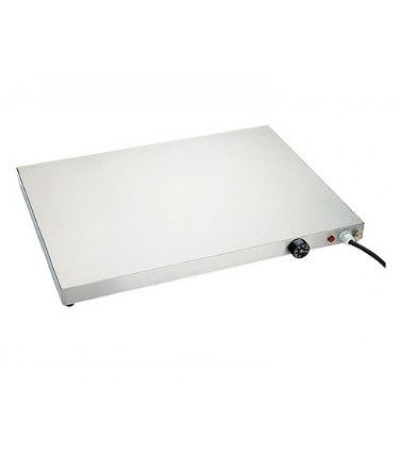 Warmhoudplaat 60x40cm 750W RVS CaterChef