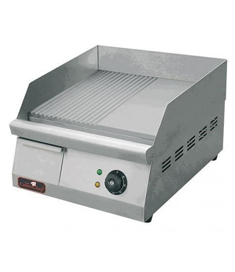 Bak/Grillplaat (40x40cm-Glad) Elektrisch CaterChef