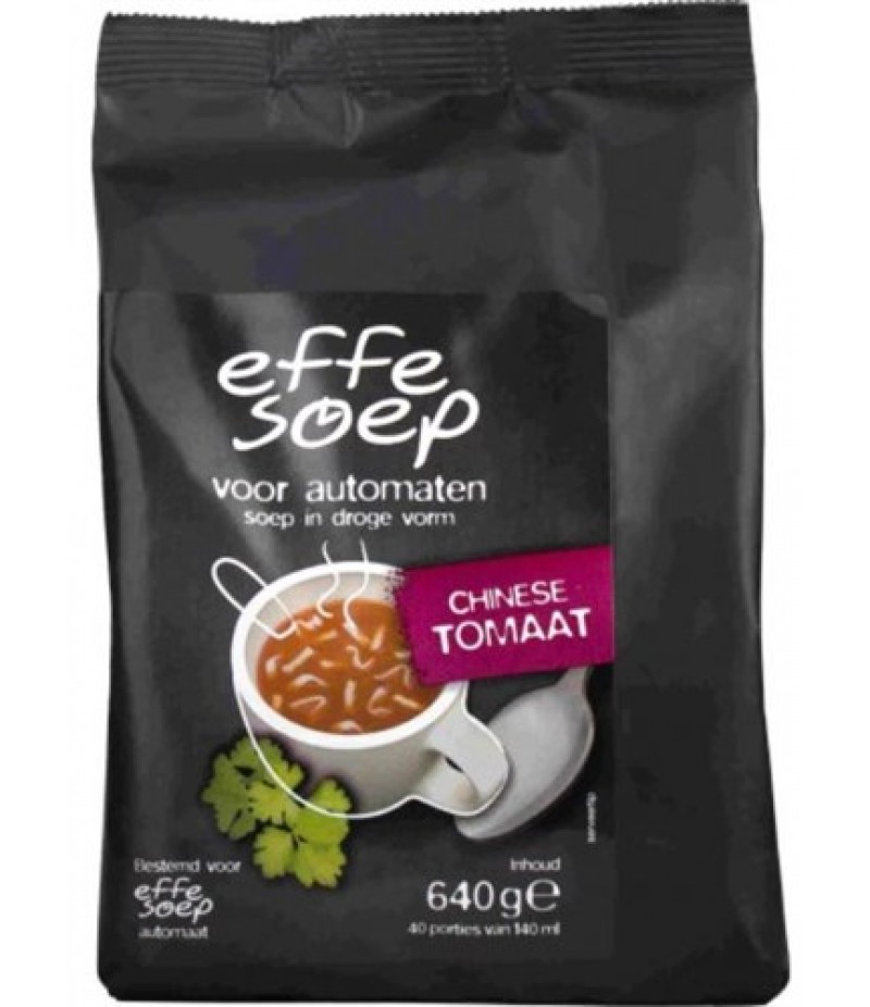 Effe Soep Vending TBV Automaat 640 gram Chinese Tomaat