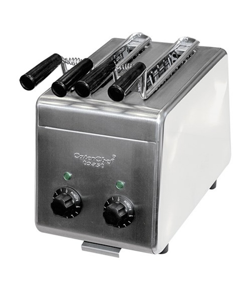 Tosti-Apparaat (Cap.2st.) 1400w RVS CaterChef