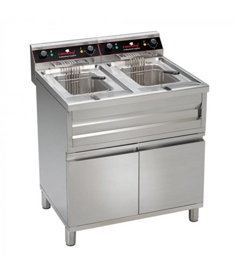 Friteuse 12+12Liter Elektrisch 9000W CaterChef