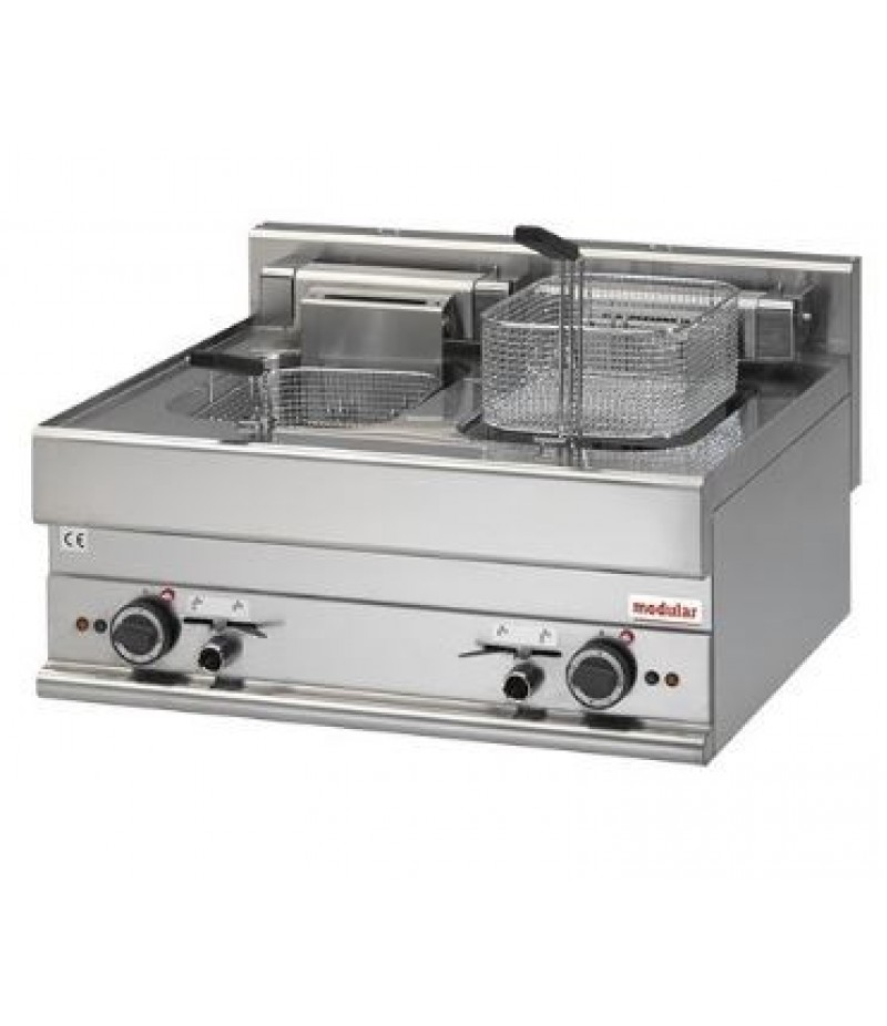 Friteuse 10+10 Liter Elektrisch 65/71 FRE 15000W Modular