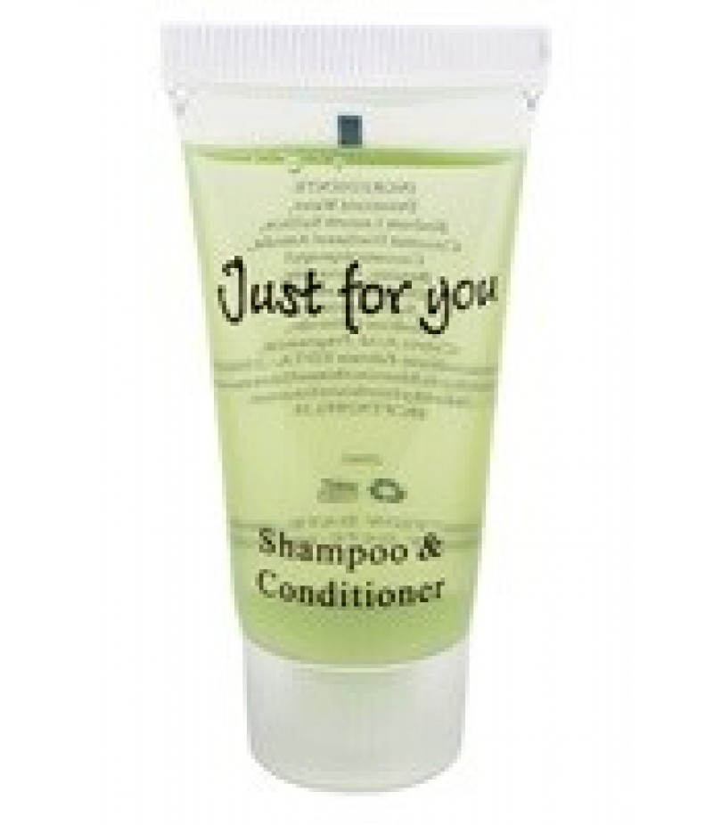 Shampoo & Conditioner 20ml Just for You 100 Stuks OP=OP