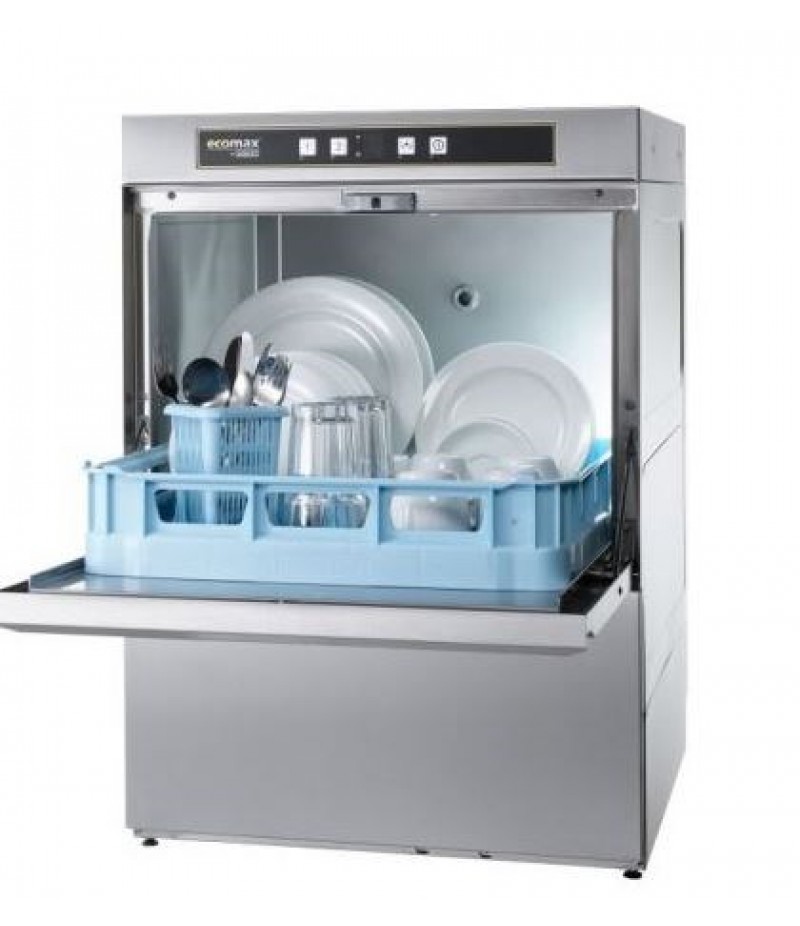 Hobart Ecomax Vaatwasmachine ECO-F504B-S Met Waterontharder