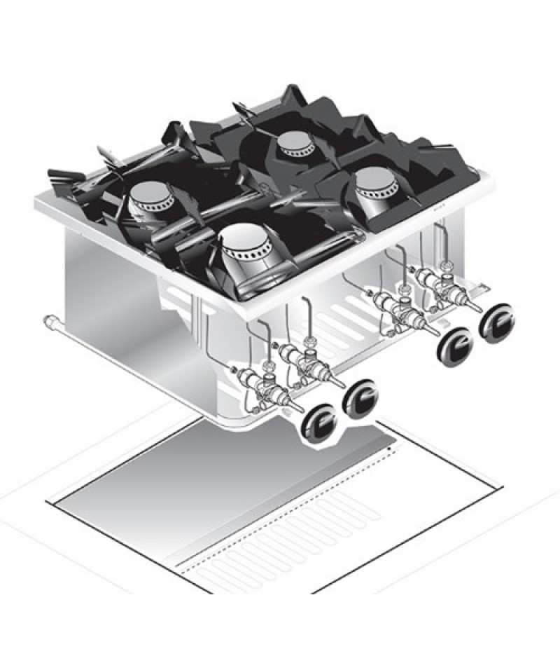 Kookunit 4 Pits Drop-In PCGD-61 Mareno