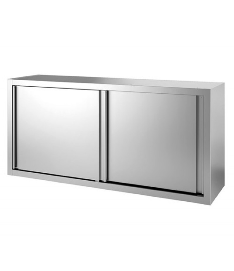 Wandkast Met Schuifdeuren 1400x400x600mm RVS